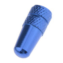 Tyre Tire Valve Air Caps Cover Screw Car Bike Bicycle Motorbike Blue
