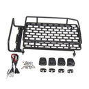 Roof-rack 1:10 RC Cars Roof Luggage LED Light Remote Control