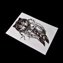 Waterproof Wolf Dreamcatcher Temporary Tattoo Large Arm Body Art TattooSticker3C