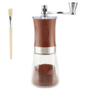Manual Coffee Grinder With Soft Brush, Hand Grinder Ceramic Conical Burr Mi R3R6