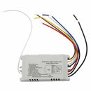 Wireless 4 Channels ON/OFF 220V Lamp Remote Control Switch Receiver Transmi
