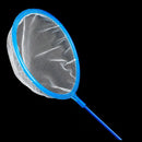 10cm diameter head metal handle landing net brail O7I6