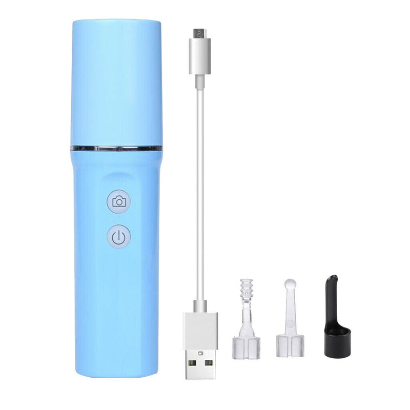 WiFi Wireless Visual Earpick HD Earwax Clean Tool Cleaning Scoop 5.3mm Blue