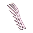Anti-static Wide Tooth Comb Barber Heat Resistant Curly Hair Pink for Beauty