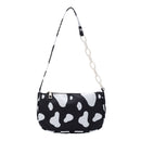 Cow Milk Printed Women Handbag Tote Female Casual Underarm Shoulder Bag (4)