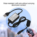 USB Charging Cable Charger for YAESU VX6R/VX7R/VX8R/FT-1DR/VXA150 Walkie Talki3c