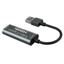 Capture Card, 4K HDMI to USB 2.0 Video Capture Device, 1080P HD 30fps Broadcast