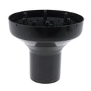 Black Hair Blower Diffuser Hair Dryer Hairdressing Curly Hair Styling Tool