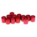 12 Pieces Metal Explosion-proof Ring for OD 7.6mm Arrow Shaft Archery Red