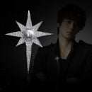 Men's Suit Shirt Corsage Star Brooch Pin for Wedding Party Crystal Jewelry