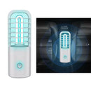 USB Rechargeable UV Ozone Sterilization Lamp for Home Household Car Bedroom
