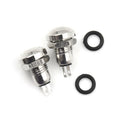 2pcs 8mm Mini Micro 2Pin Metal Waterproof Momentary Push Button Switch   Z