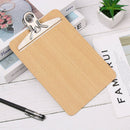 A5 Size Wooden Clipboard Clip Board Writing Sheet Pad School Hanging Note Pads