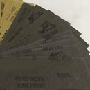 12 Pcs 9X3.6'' Grit Orbital Paper Assorted Wet or dry Sandpaper 400 to 1500 Grit