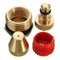 1/2"Adjustable Mist Nozzle Brass Sprinkler Fogging Water HOT M9X6 Cooling S Z9A0