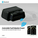 ELM327 OBD2 OBDII Bluetooth Car Fault Diagnostic Scanner New For Android To S0B3