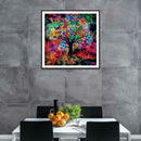 5D DIY Full Drill Diamond Painting Colorful Tree Embroidery Craft Kit Decor