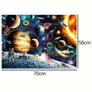1000pcs Space Puzzle DIY Paper Jigsaw Educational Toys for Kids Adults Gift A