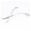 Water purification plant scissors in steel aquarium