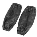 Sport Stretchy Cuffs Water-proof Forearm Arm Sleeves Oversleeve Black Pair M5O7