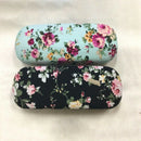 New Eyeglasses Hard Case For Glasses Women Optical Cases Floral Print Eyewe