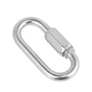 New Stainless Steel Quick Link Marine Grade Carabiner Lock SWL 650KG 6mm