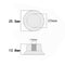 Bronze Top Hat Bell Knob Pushes The Guitar Bass Knob 5.8 Mm Knob