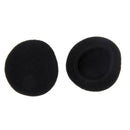 4 Pair 55mm Replacement Earphone Pad Covers for Headset Headphone Black E6E7