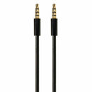 Audio Cable 3.5MM to 3.5MM Jack Male To Male Black Headphone Auxiliary Cord R2T6
