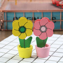 Note Clip Creative Little Flower Hood Wooden Crafts Memo Clamp Photo Clip