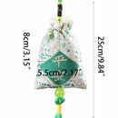 Car Hanging Lavender Sachet Bag Traditional Chinese Art Word Printed Tassels New