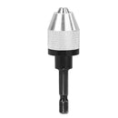 Quick Change Keyless Drill Bit Chuck 0.3-6.5mm Shank Adapter Converter Tool