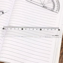 Students Drawing School Supplies Set Square Triangle Ruler Protractor Ruler Suit