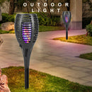 33LED Solar Torch Light Landscape Lawn Lamp Decor for Outdoor Lighting (B)