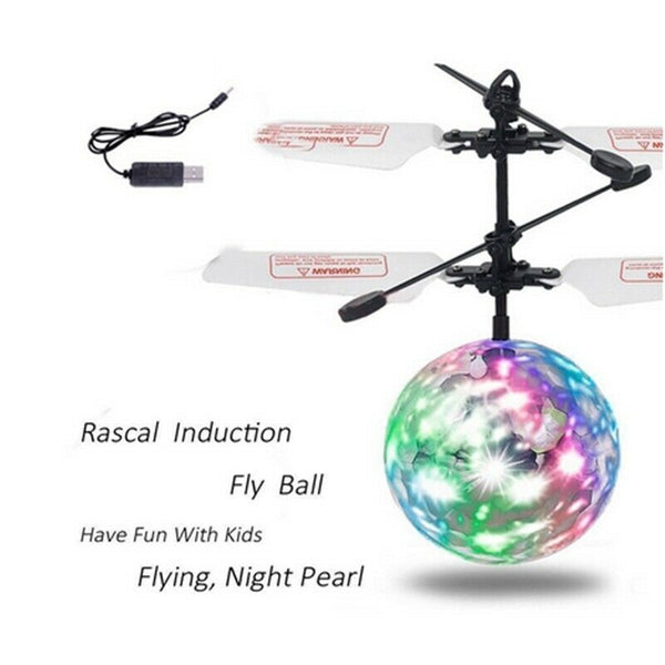 Fantastic Infrared Induction Drone Flying Flash Disco Colorful Shining LED LU5M1