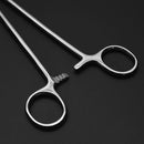 1x Forceps Lock Tweezers Curved Surgical Hemostatic Clamp Stain Nice