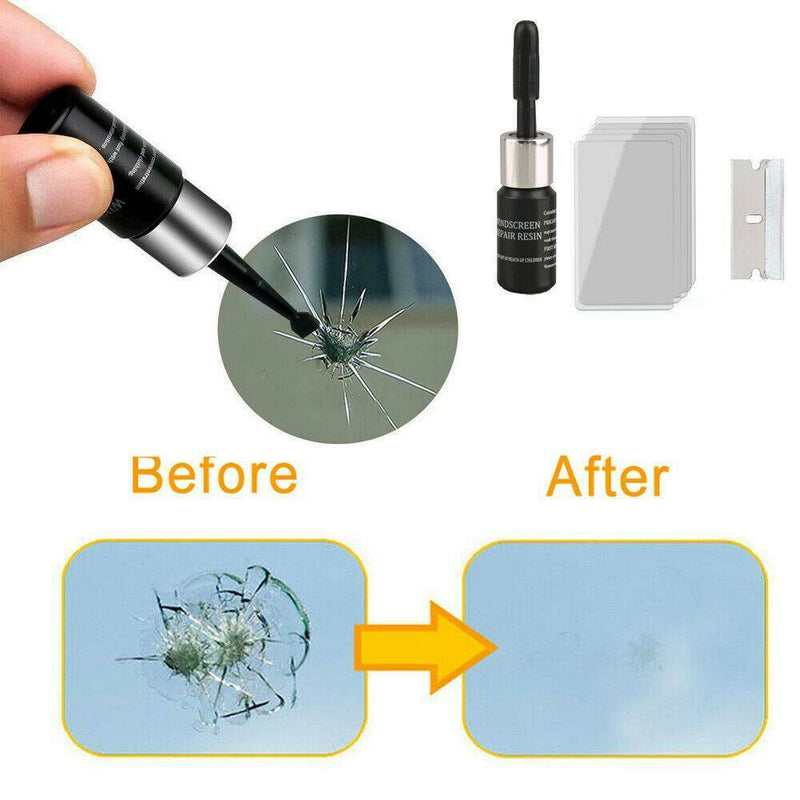 Automotive Glass Nano Repair Fluid- Auto Front Car Windshield Crack Repair _AU