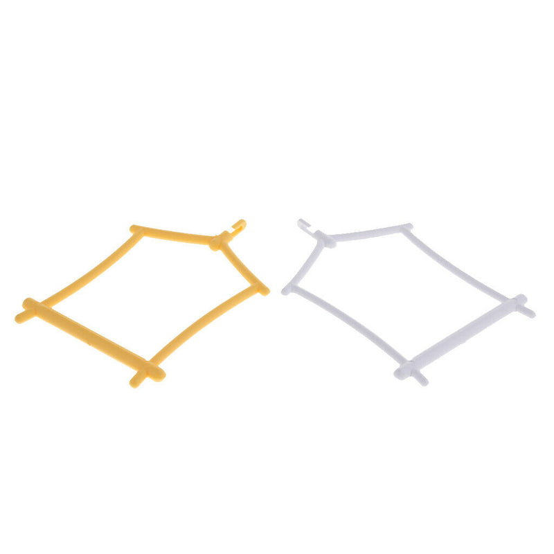 2Pcs Bird Parrot Plastic Swing Cage Chew Bites For Small Size Birds