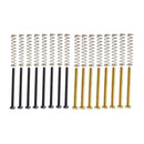 16x Replacement Electric Guitar Humbucker Pickup Ring Frame Screws&Springs