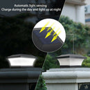 Solar Fence Light Landscape Lamp Garden Post Cap Lamp 28LEDs Waterproof Out