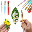 6pcs/set Plastic Fondant Cake Brushes Decorating Painting DIY Pastry Tool