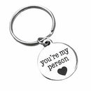 You Are My Person Keychain Letter Puzzle Key Rings Creative Key Fob Popul ALY