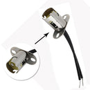 1Pc Universal Socket Adapter Holder With Wire Connector For Car LED Light Bulb