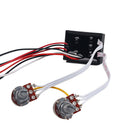 2 Band EQ Preamp Circuit Pickup Wiring Harness for Electric Guitar Bass Parts