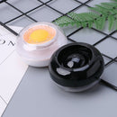 Round Plastic Case Sponge Finger Wet Wetted Tool For Casher Counting Cash Money