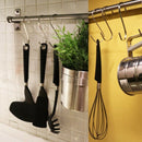 1X(24-Piece S-Hook Thick Stainless Steel S Hook For Hanging, Kitchen Pan Pa