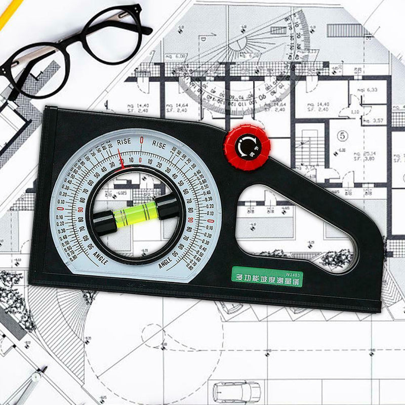 Protractor Angle Finder Slope Scale Level Measuring Instrument Angle Tool survey