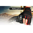 1 Pair Warm Fishing Gloves 3 Cut Fingers Cycling Hunting Glove Mitten Black.