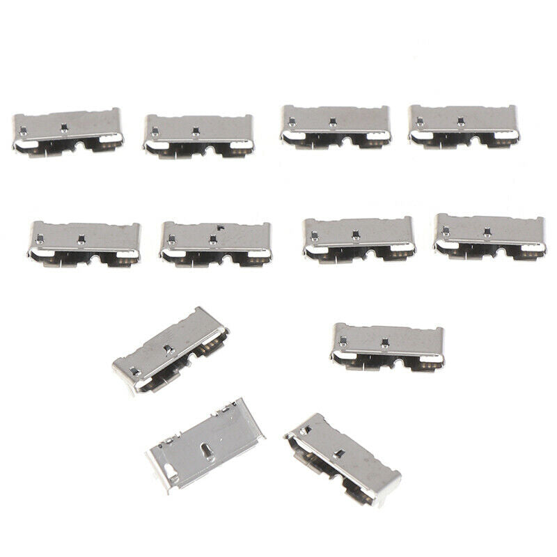 2pcs Micro USB Connector 3.0 Female Socket 5pin Mobile Hard Drive Data Interf Gw