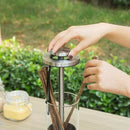 Visible Glass Chopsticks Cage With Lid Cutlery Storage Tank Household Cartr